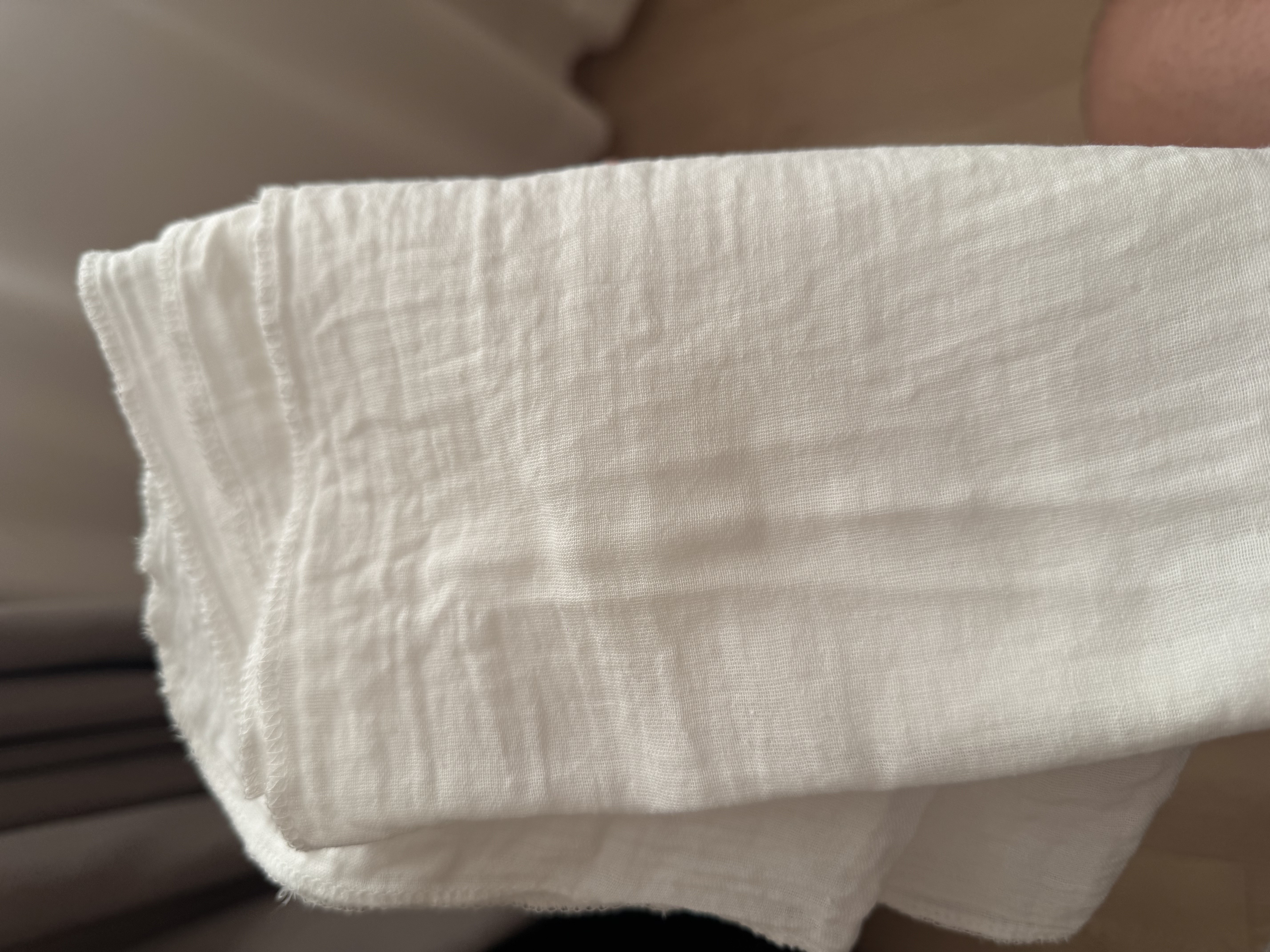 棉之润尿布婴儿纱布7A抗菌纯棉新生儿尿布戒子布可水洗8片装透气70*50cm 实拍图