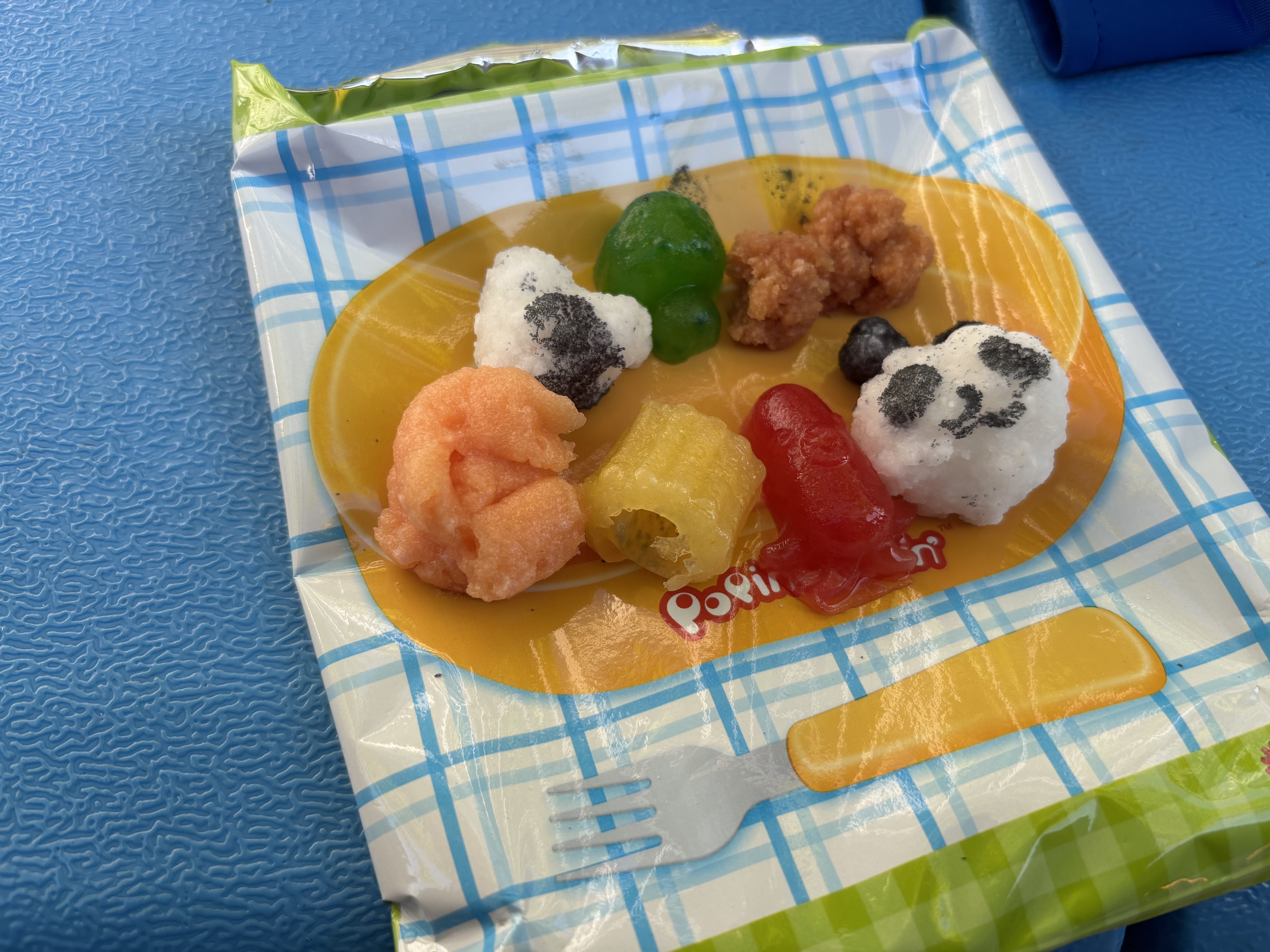 Kracie嘉娜宝 寿司汉堡手工糖果 日本进口 儿童DIY食玩可食自制亲子玩具 熊猫便当造型手工糖 29g 实拍图
