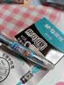 晨光（M&G）文具 热可擦中性笔 简约拔盖子弹头晶蓝色水笔0.5mm 小学生用热敏摩擦 12支/盒AKP61115B2开学 实拍图
