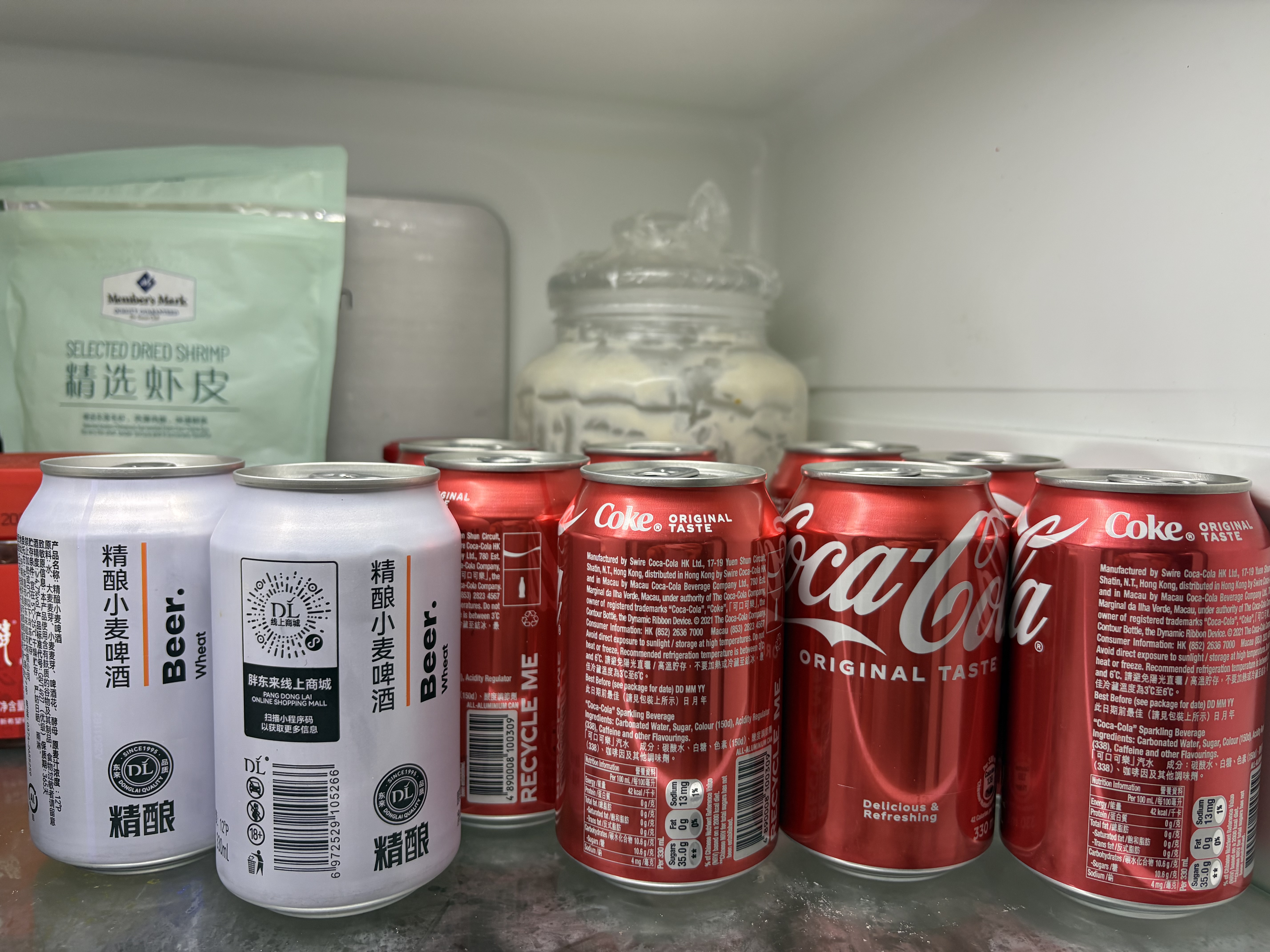 可口可乐港版可乐原味碳酸饮料 香港蔗糖版可口可乐 进口加系0糖无糖可乐 【蔗糖版原味可乐】330mL*8罐 实拍图