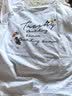 真维斯（Jeanswest）t恤女长袖2026春夏正肩纯棉宽松上衣女小清新印花体恤时尚白色2XL 实拍图