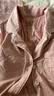 十月结晶月子服产妇春秋棉产后孕妇睡衣哺乳家居服套装 粉 L码 实拍图