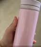 膳魔师（THERMOS）保温杯女士口红杯学生水杯不锈钢杯子礼盒装团购 生日礼物TCNO 【蜜桃乌龙】附杯套 260ml 热卖推荐 实拍图