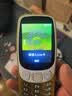 诺基亚（NOKIA）3210 4G 移动联通电信广电全网通 2.4英寸双卡双待 直板按键学生功能机备用手机 金色 实拍图