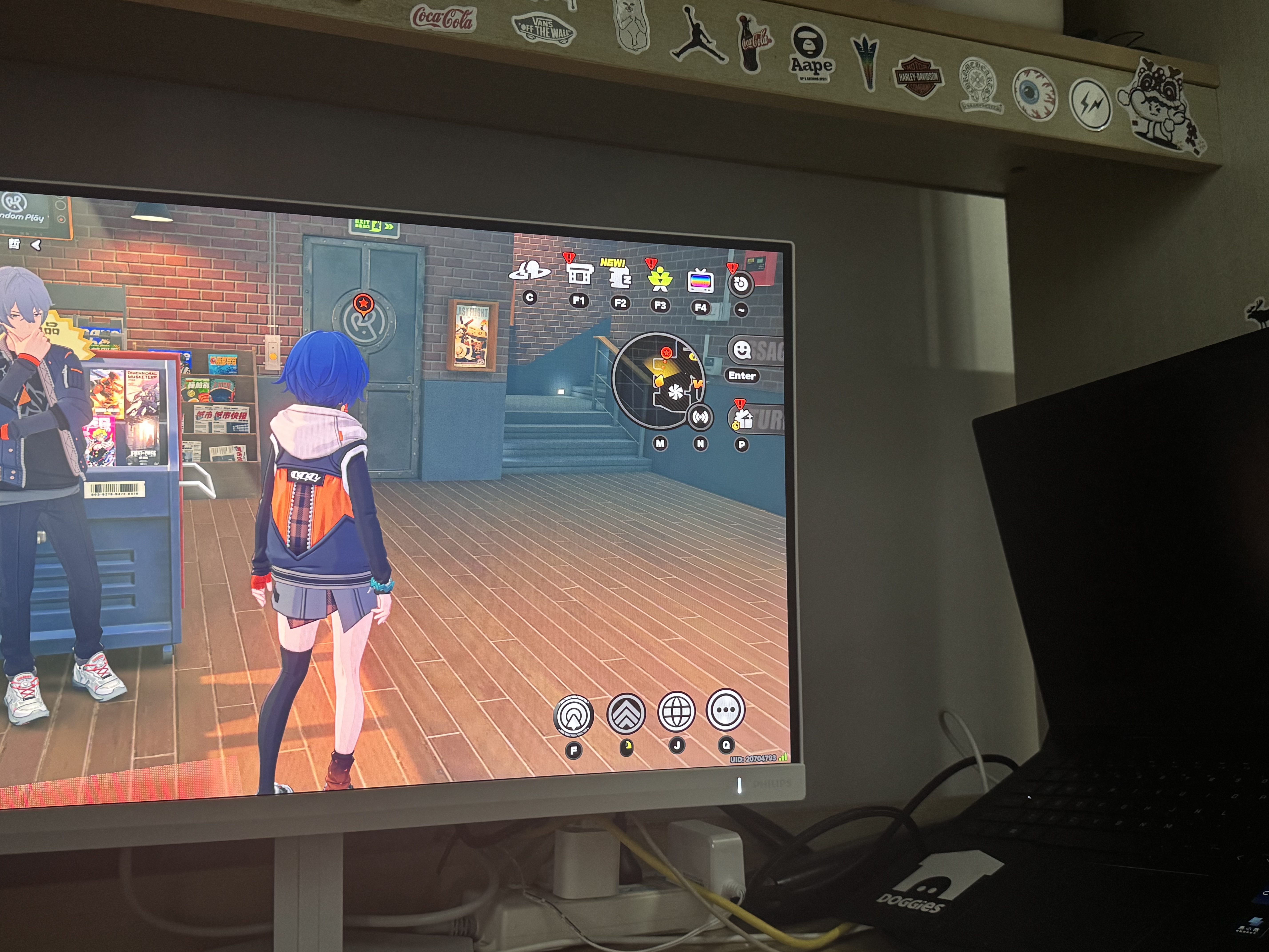 飞利浦EVNIA弈威 27英寸2K240Hz电竞高清显示器 FastIPS快速液晶 0.3ms HDR400 游戏显示屏幕 27M2N3501PF 2K260Hz白色 实拍图