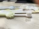 贝博氏儿童牙刷含氟刷丝细软刷毛2-6岁乳牙舌苔刷口腔清洁2支装 实拍图