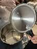 苏泊尔（SUPOR）304不锈钢9L压力锅26cm【4-6人可用】防爆高压锅电磁炉通用大容量 实拍图