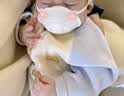 袋鼠医生儿童口罩3d立体0-6个月婴幼儿宝宝口罩6-12月白色10支防花粉柳絮 实拍图
