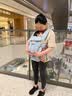 ERGObaby二狗背带婴儿抱娃神器四季透气外出旅行遛娃神器解放双手 Omni Deluxe宁静蓝送口水巾 实拍图