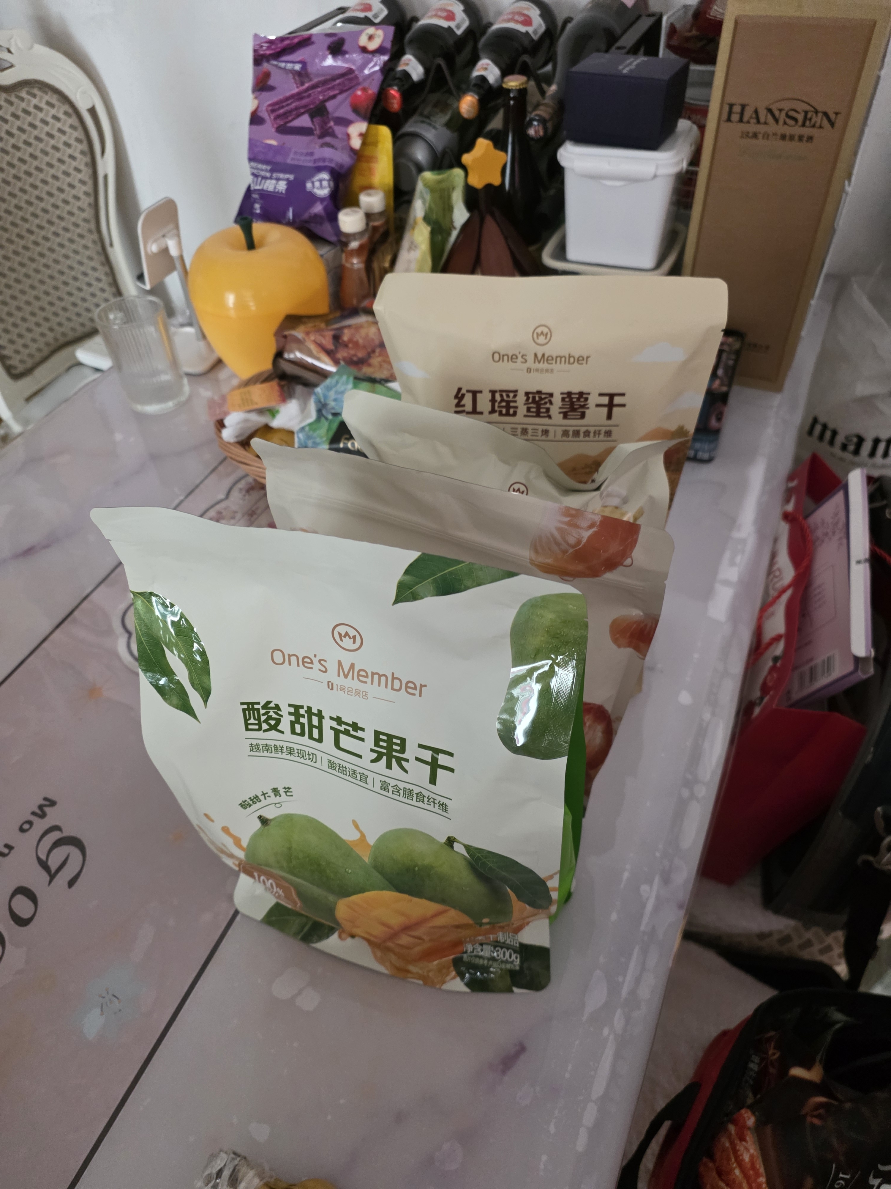 1号会员店（One's Member）山西金太阳果汁杏干300g高膳食纤维0脂肪酸甜零食蜜饯果干无蔗糖 实拍图