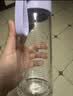 富光玻璃杯高硼硅玻璃水杯子女生便携牛奶咖啡刻度高颜值茶杯480ml 实拍图