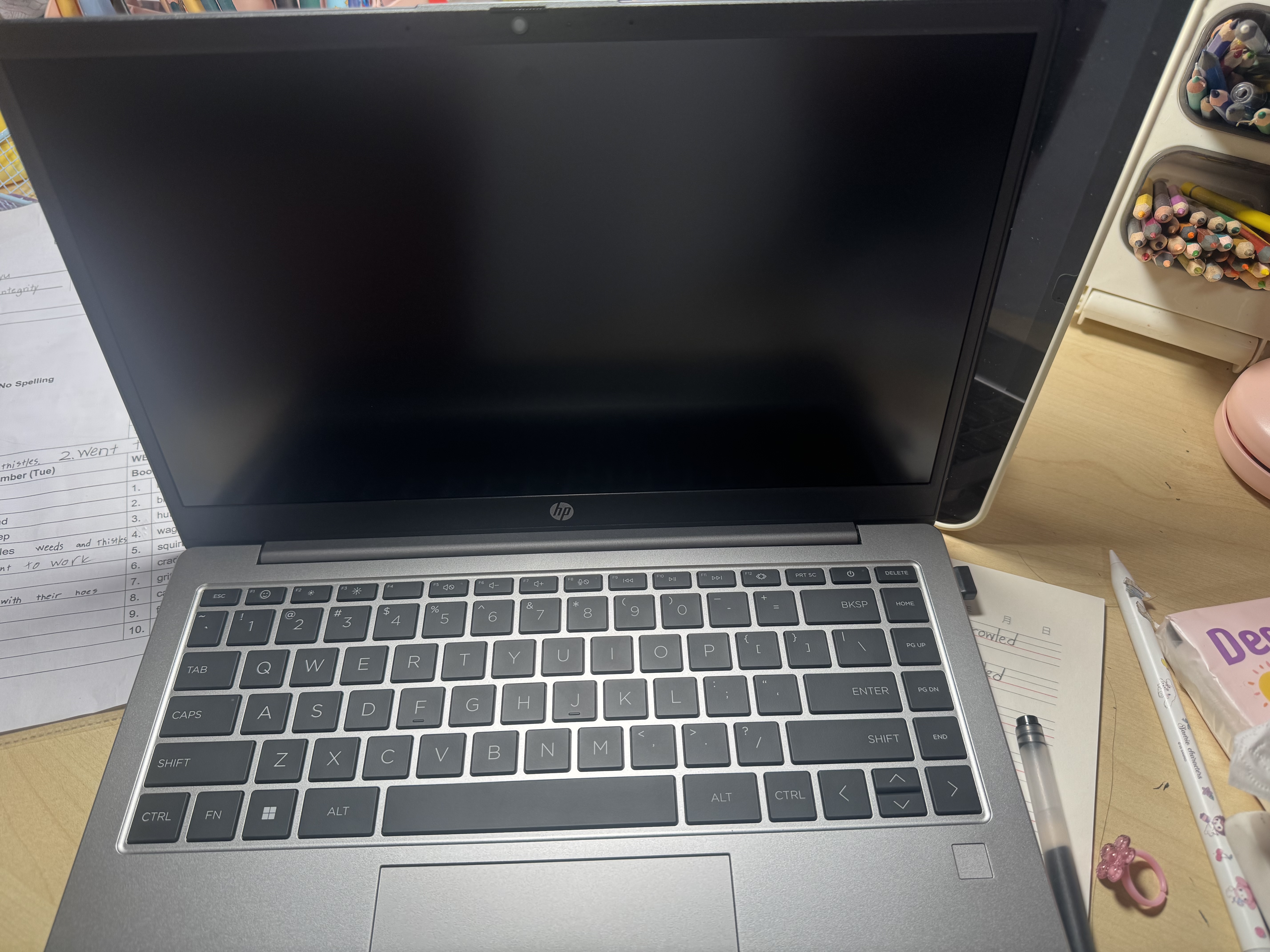 惠普（HP）锐 14英寸 轻薄办公笔记本电脑 锐龙R5-7530U 8G 512G 指纹识别 高清屏 一年上门 军标 实拍图