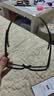 卡珀尼运动眼镜篮球足球护目镜近视眼睛框架男户外防护防雾防撞骑行跑步 黑框黄腿 配1.60加硬防雾防蓝光-600度内 实拍图
