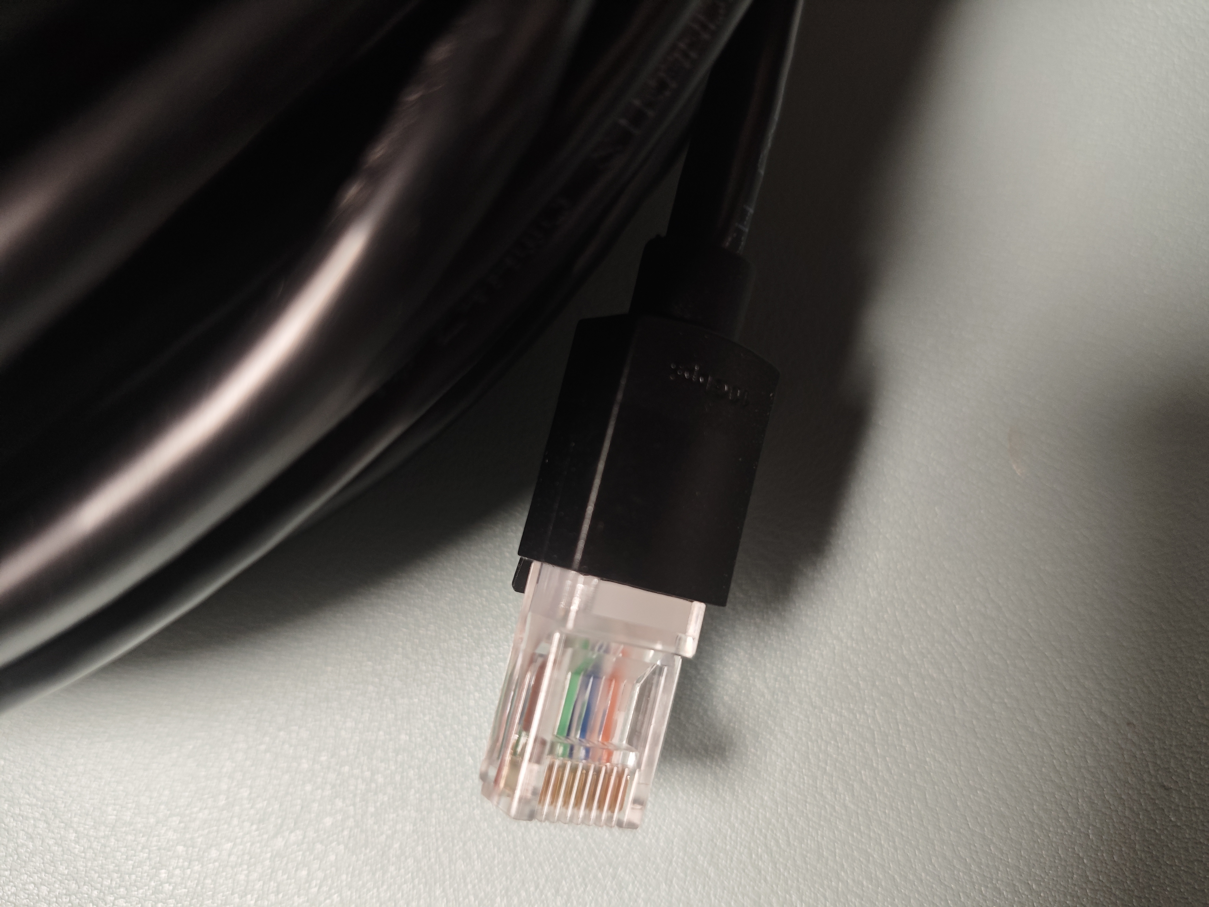 绿联超六类网线 CAT6A类万兆成品网线 家用电脑网络宽带工程跳线8芯双绞线兼容千兆2.5g 黑色50米55168 实拍图