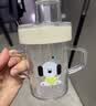 小土豆（potato）儿童水杯直饮吸管牛奶杯幼儿园开学用3岁以上 300ml小雪人 实拍图