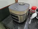 美的（Midea）电饭煲电饭锅4-5人家用5升大容量 炫彩大屏金属机身大火力煮饭锅智能预约微压MB-RE517 实拍图