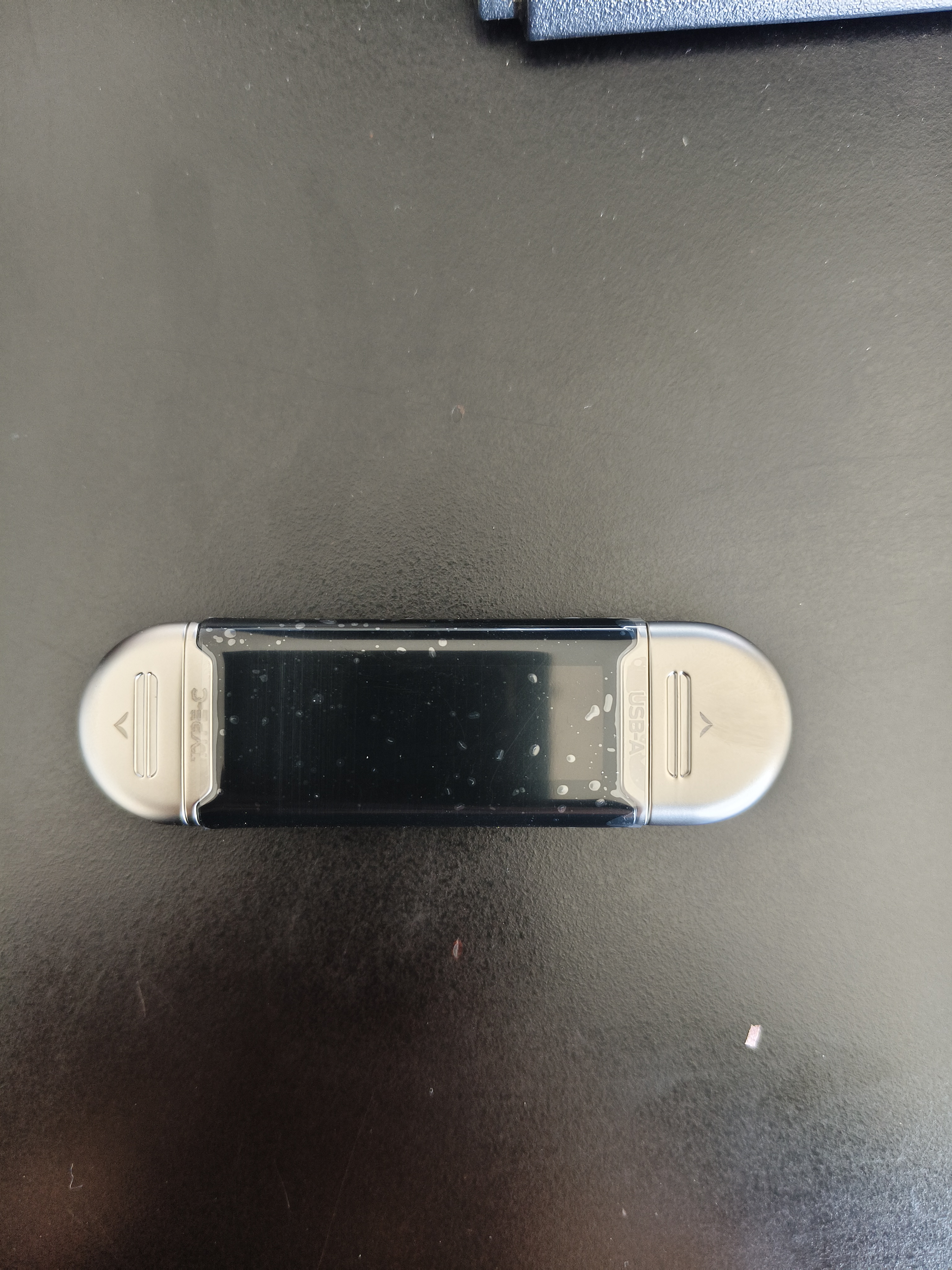 移速（MOVE SPEED）128GB 固态U盘Type-C/USB3.2双接口手机u盘千兆读写速度电脑两用优盘带屏显示实时容量 显眼包SU10 实拍图