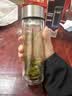 富光玻璃杯双层男士商务水杯便携车载高硼硅玻璃杯子茶水分离泡茶杯 实拍图