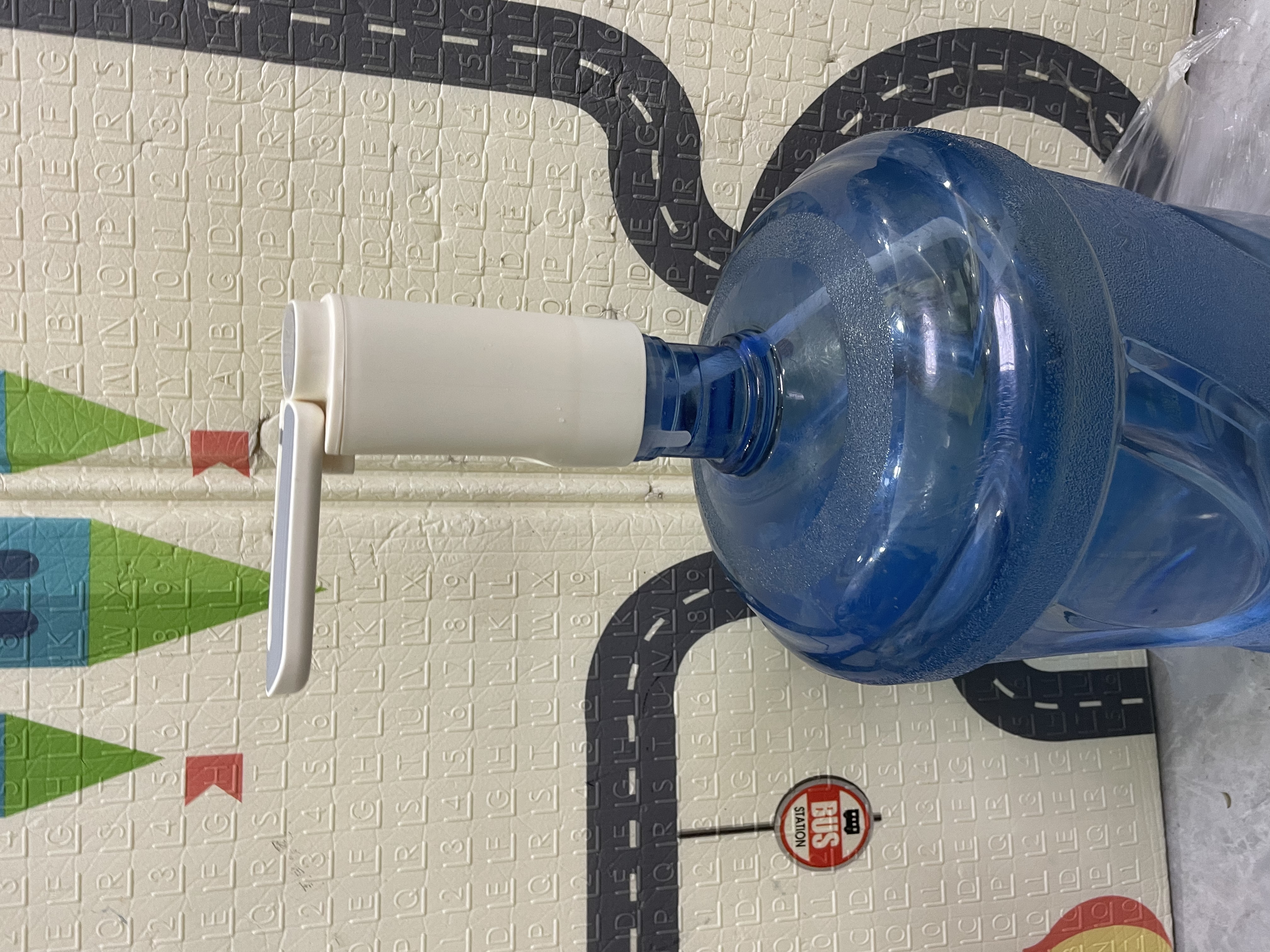 双枪抽水器桶装水神器99.9%抗菌静音矿泉水电动抽水泵折叠自动上水器  实拍图