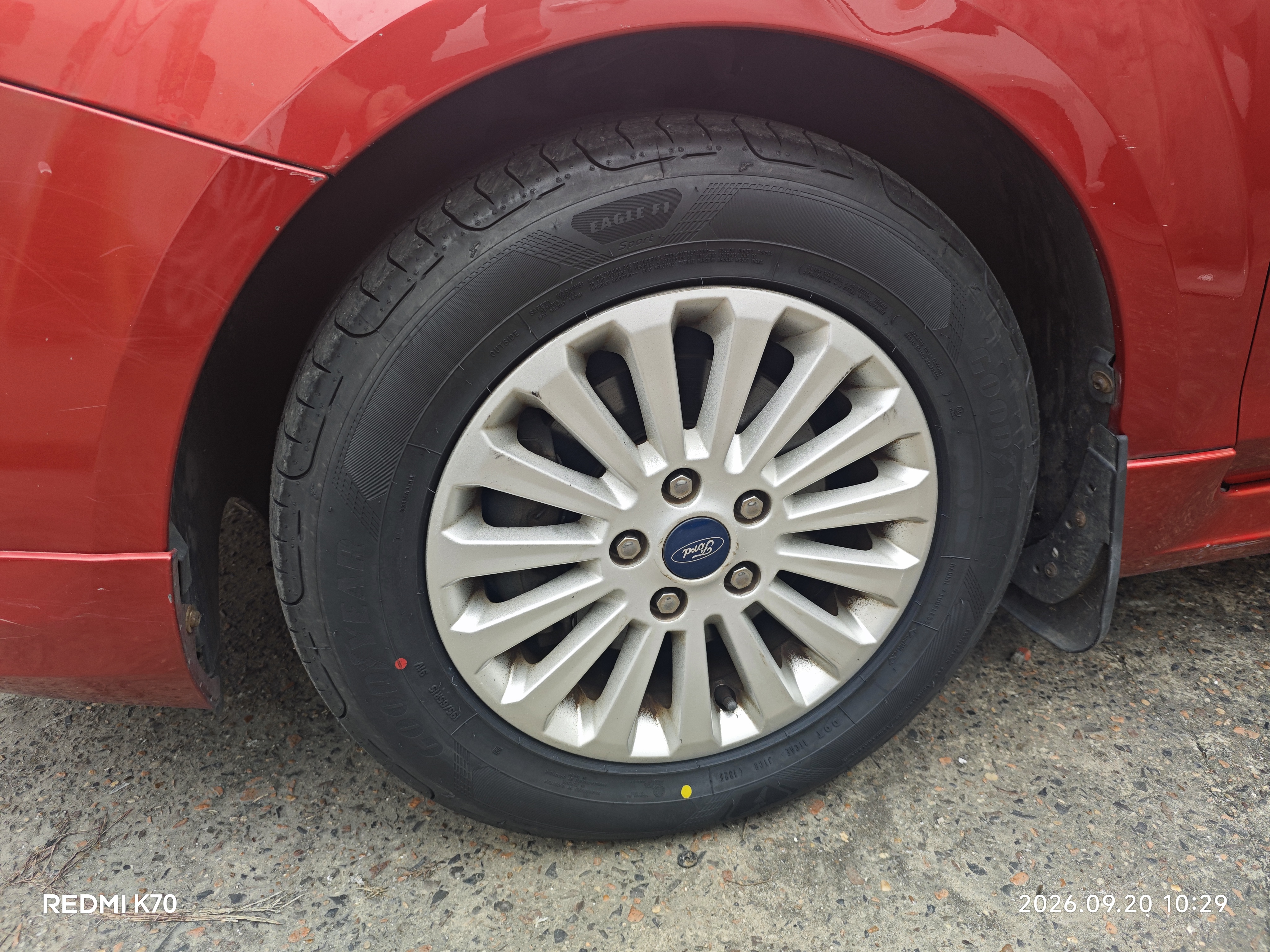 固特异（Goodyear）汽车轮胎 195/65R15 91V 鹰驰F1酷跑 适配卡罗拉/朗逸 御乘升级 实拍图