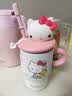 三丽鸥（SANRIO）HelloKitty公仔冰霸保温杯316不锈钢带吸管办公室女中秋礼物500ml 实拍图