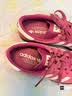 adidas T头鞋 STADT经典薄底运动板鞋平底鞋男女阿迪达斯三叶草   浅粉/汉玉白/树脂黄 (推荐女生买小半码)   37 实拍图