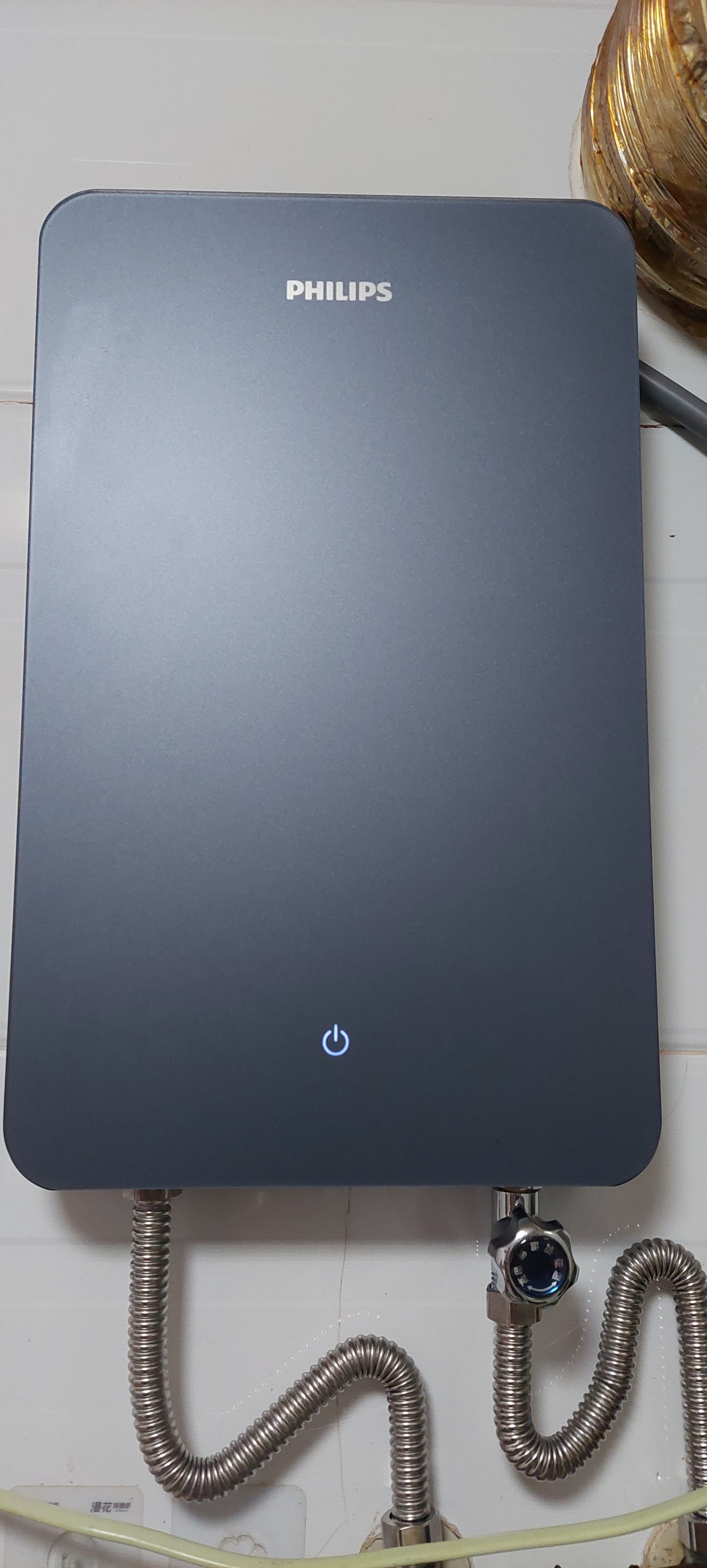 飞利浦（PHILIPS）即热式电热水器 8800W行业首创冷热SPA 速热无极变频智能恒温 国家补贴免储水AWH2422/93(88DA) 实拍图