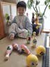 波比超人儿童保龄球玩具套装宝宝早教益智2-3岁男女孩大号实心棉球类玩具6 实拍图