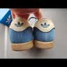 adidas T头鞋 STADT经典薄底运动板鞋平底鞋男女阿迪达斯三叶草   黑色/汉玉白/浅猩红（推荐女生买小半码）   39 实拍图