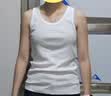 草本初色【桑蚕丝带胸垫】吊带背心女打底内搭10A抗菌可外穿百搭美背上衣 实拍图
