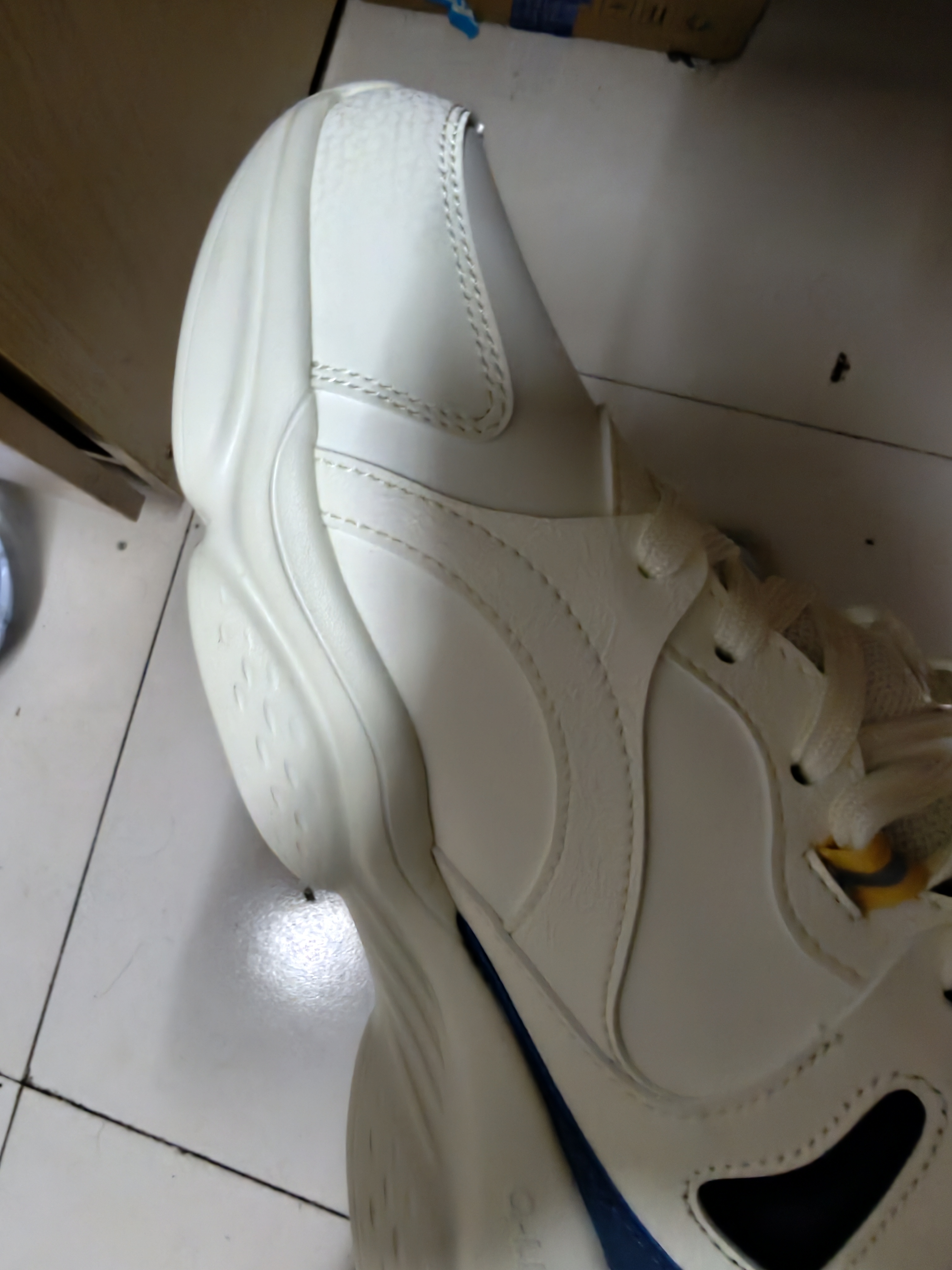 乔丹运动鞋男鞋皮面复古老爹鞋舒适轻便潮流跑步鞋休闲鞋子男 实拍图