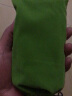 色格（SECAS） 色格 手机配件手机保护套手机袋子移动电源充电宝保护套绒布防尘袋数据线收纳袋束口 大号-绿色表情 实拍图