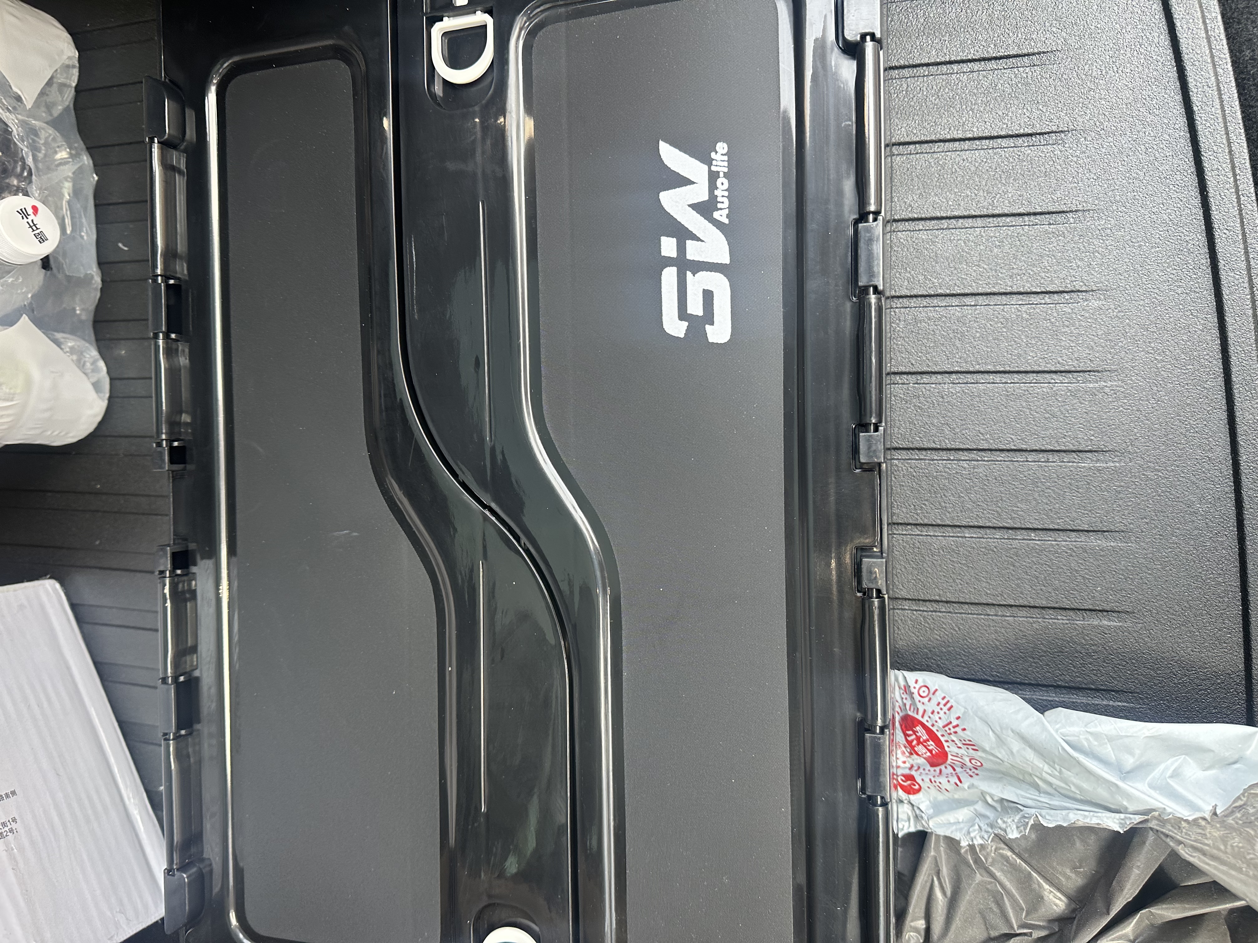 3W Auto-life汽车储物箱特斯拉款专车定制收纳箱可折叠后备箱杂物整理 实拍图