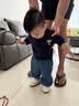 优衣库婴幼儿幼儿棉质束脚裤宝宝/长裤裤子483477 487375 483477/65宝蓝色 80 实拍图