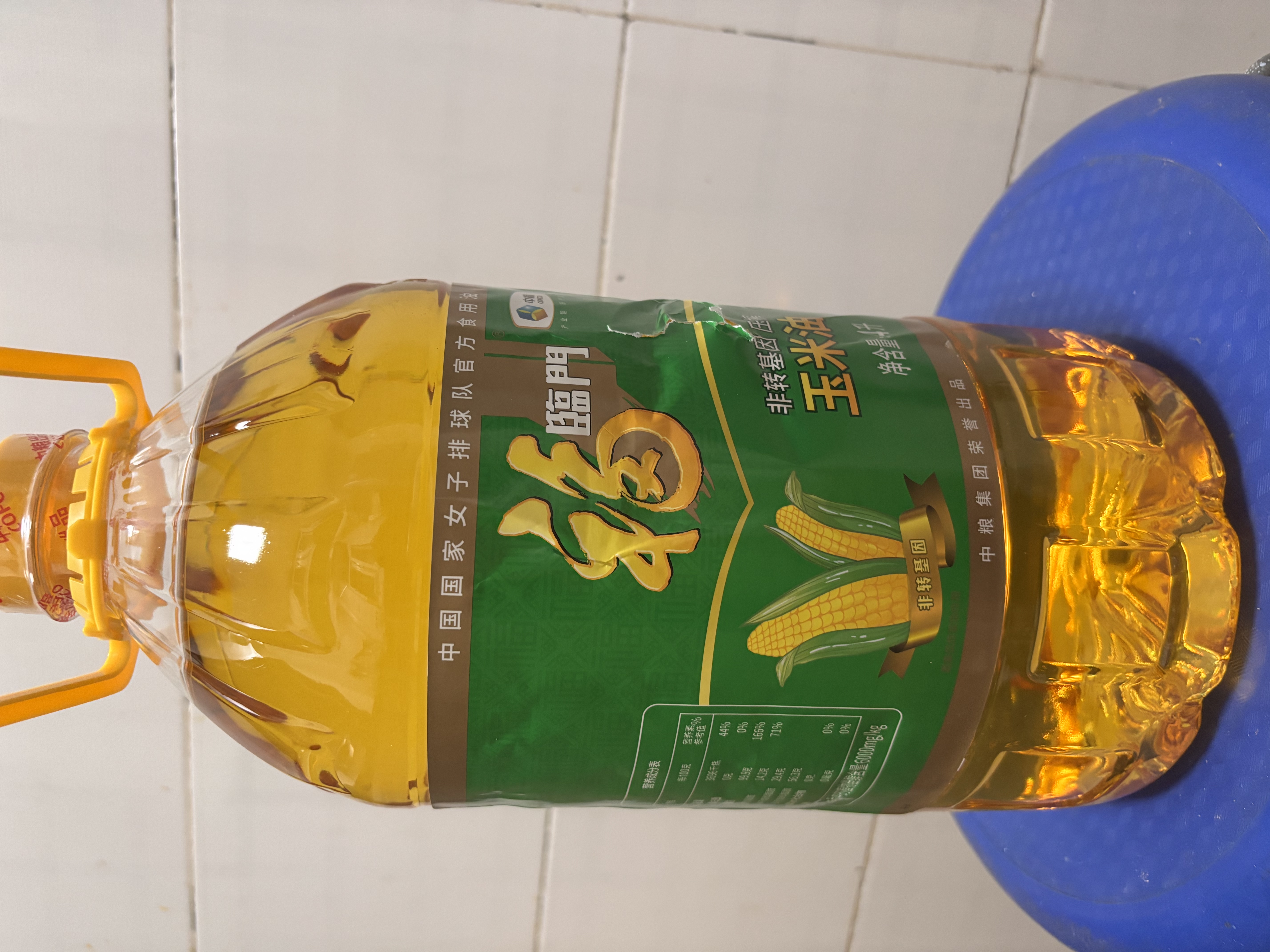 福临门食用油非转基因压榨玉米油4L中粮出品（富含植物甾醇）家庭常备 实拍图