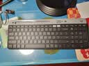 罗技（Logitech）时尚系列 K580 无线蓝牙键盘 办公键盘 便携超薄 笔记本键盘 平板键盘 星空灰 101键 实拍图