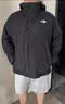 北面（The North Face）硬壳冲锋衣男经典款DRYVENT防水户外百搭保暖外套26新品|8JSY JK3/宇宙黑 （26秋冬款） XL /180 实拍图