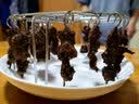 双枪（Suncha）空气炸锅烧烤架通体304不锈钢食品级吊架30针烤肉挂架烤串架 实拍图