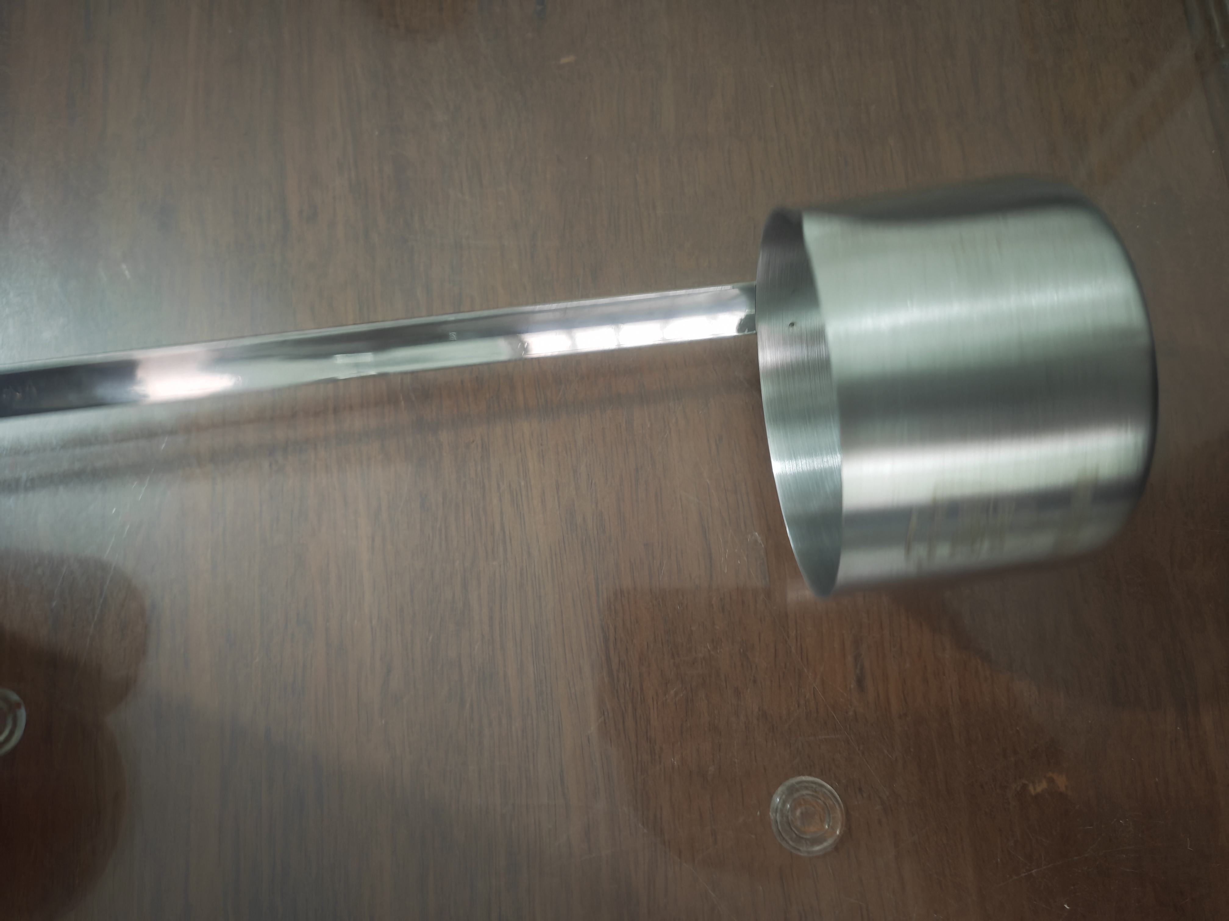 拜杰304不锈钢酒提子 量酒器酒吊打酒勺子打酒器打油勺半斤 250ml 实拍图
