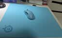 赛睿（SteelSeries）QcK Large游戏电竞鼠标垫donk同款fps顺滑CSGO/打瓦L号450*400*2mm 霜冻蓝 实拍图