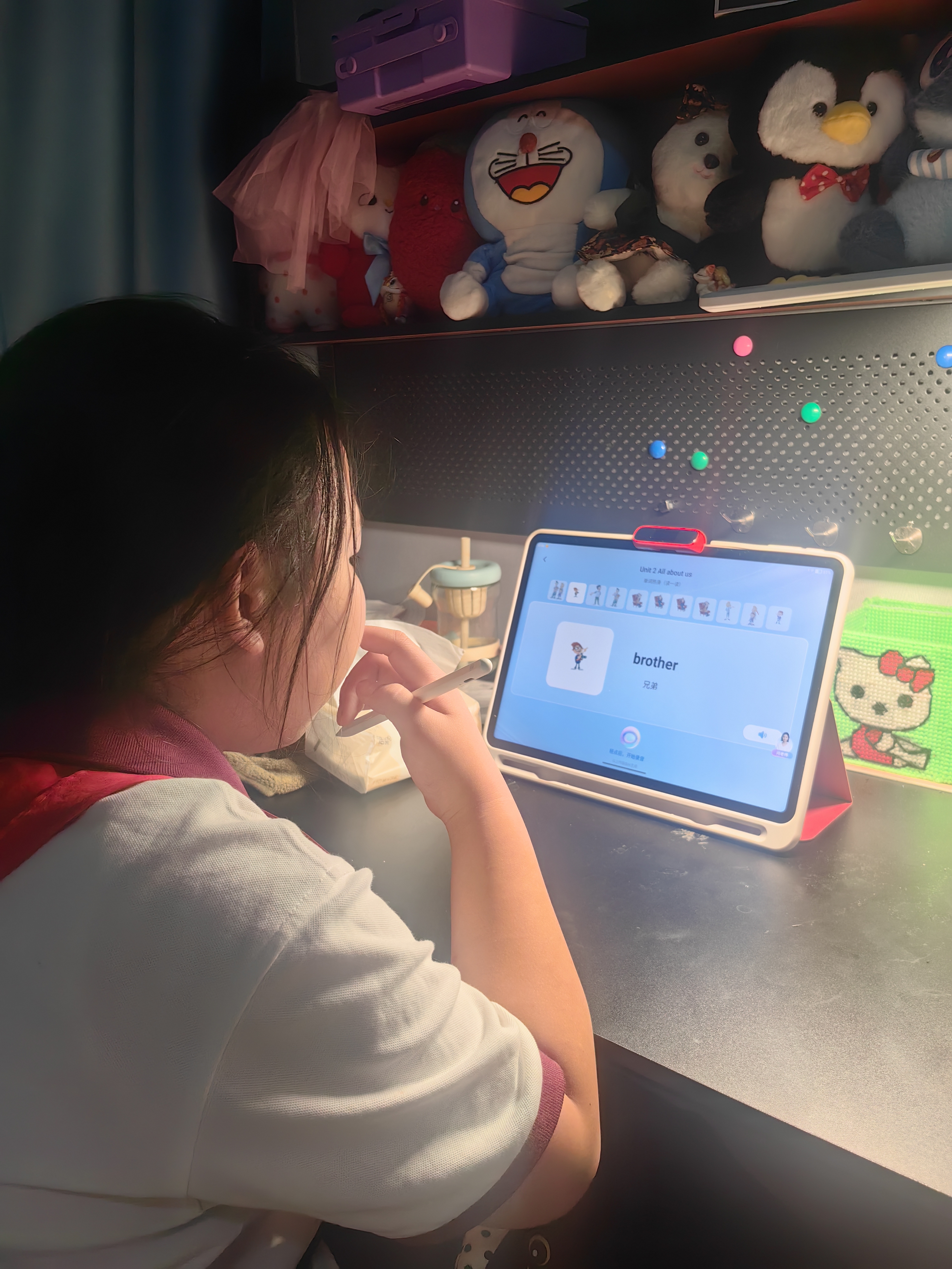 作业帮学习机T60 AI超级老师1对1 名师大招课学生平板电脑 小学到高中课程同步全科全年龄段学练辅导BZ 焕新版T60Ultra（8+8+256）托管伴学岛 实拍图