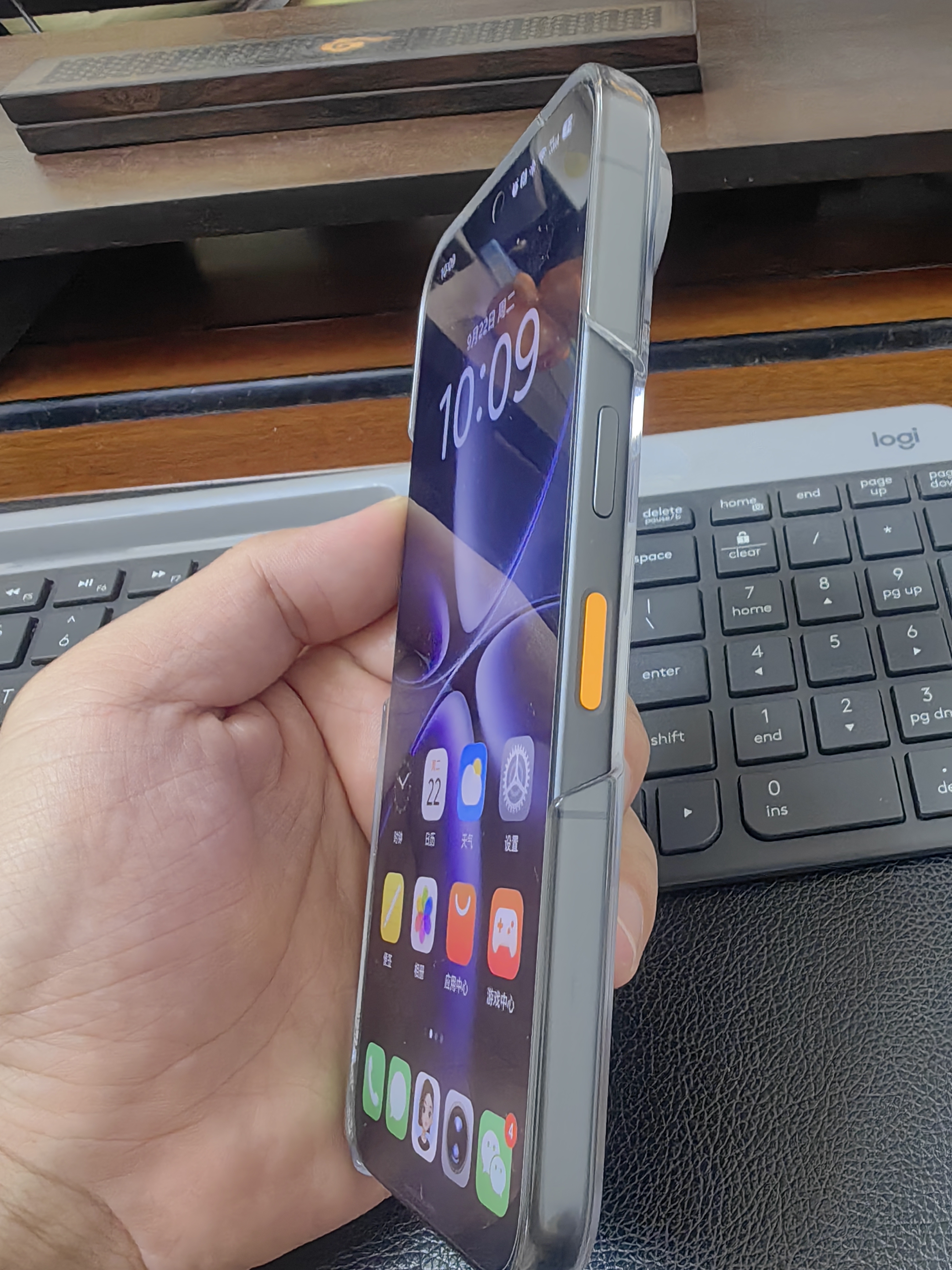 努比亚（nubia）NaviX Ultra AI智能体 豆包手机助手 2亿主摄 AI按键唤醒 12+512GB黑色 5G游戏拍照手机 国家补贴 实拍图