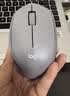 罗技（Logitech）M330 静音鼠标 无线鼠标 办公鼠标 右手鼠标 带无线微型接收器 黑色 实拍图