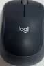 罗技（Logitech）M185鼠标 无线鼠标 办公鼠标 对称鼠标 黑色灰边 带无线2.4G接收器 实拍图