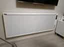 暖煌石墨烯电暖器取暖器家用节能省电壁挂式悬挂暖气片大面积商用暖风机挂墙墙暖碳纤维碳晶板 变频横式壁挂950瓦【左出线】管8平 实拍图