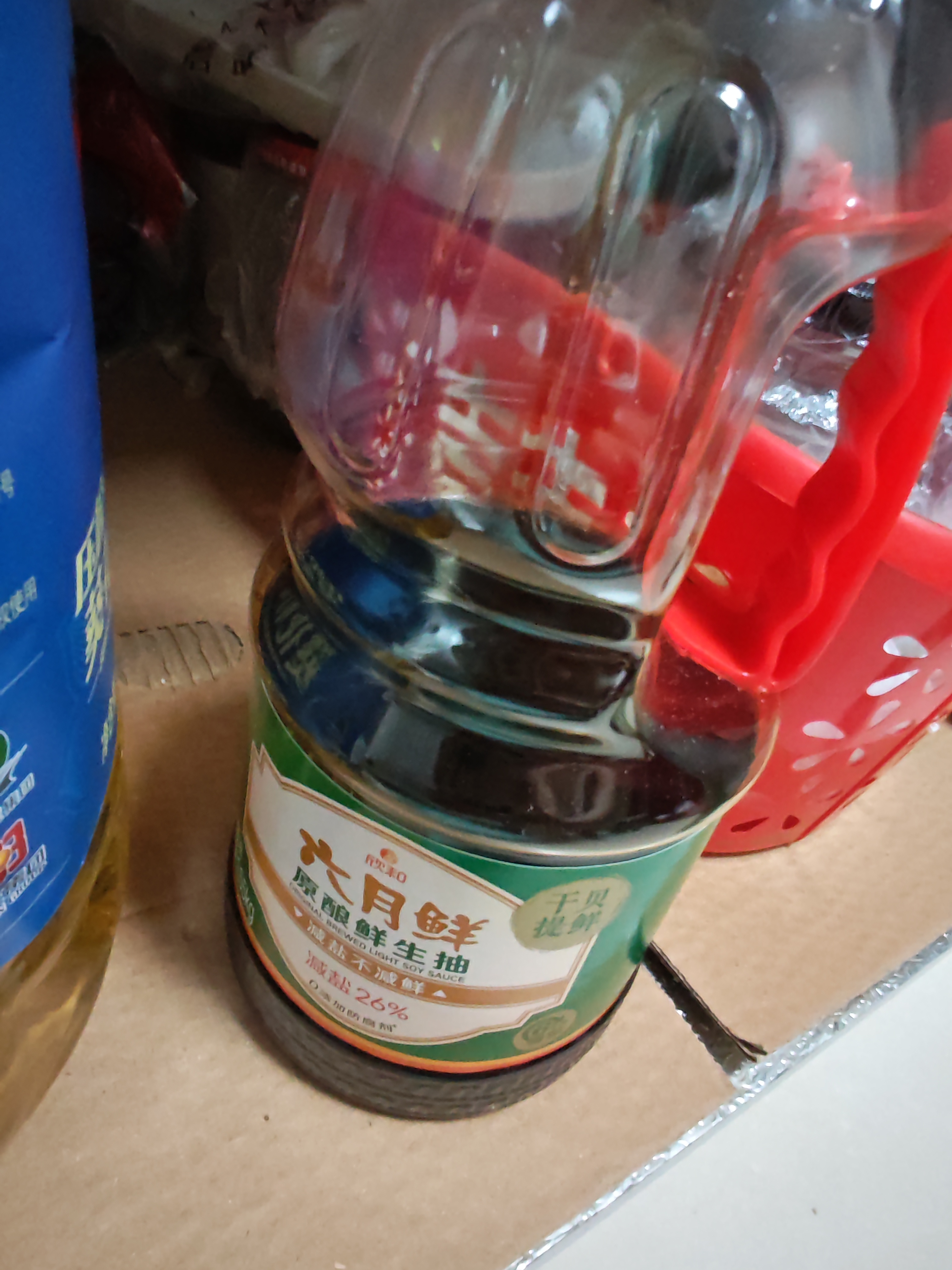 欣和六月鲜原酿鲜生抽1.55kg*2+味达美葱姜料酒450ml干贝提鲜减盐26% 实拍图