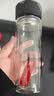 富光双层玻璃杯水杯子茶水分离泡茶杯男女士高颜值团购定制400ML 实拍图