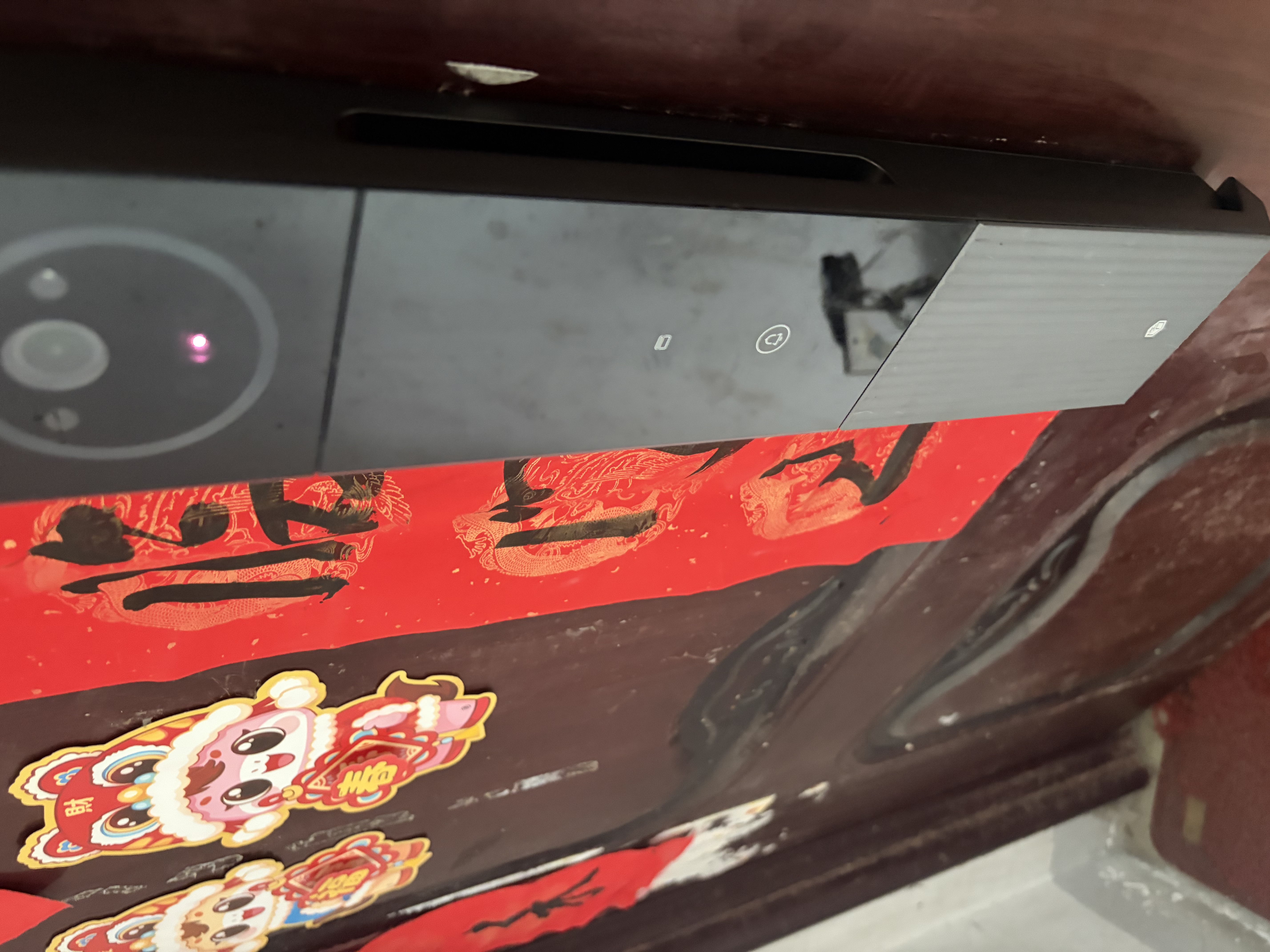 京东京造掌静脉双摄智能门锁Max 人脸识别猫眼指纹密码电子锁防盗门锁 实拍图