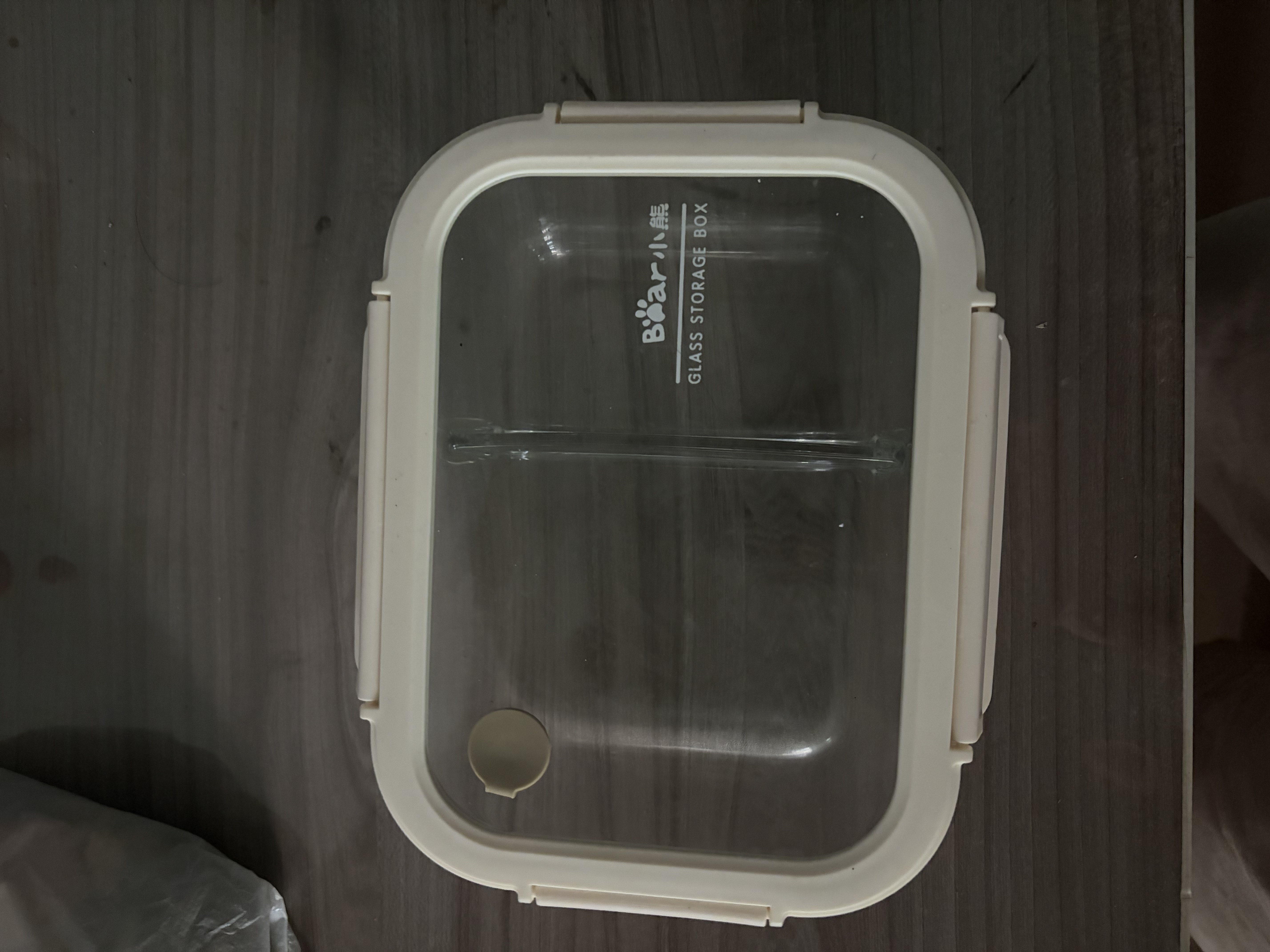 小熊（Bear）高硼硅玻璃保鲜饭盒可微波炉加热专用餐盒格洗碗机可用 JC012-P03 实拍图