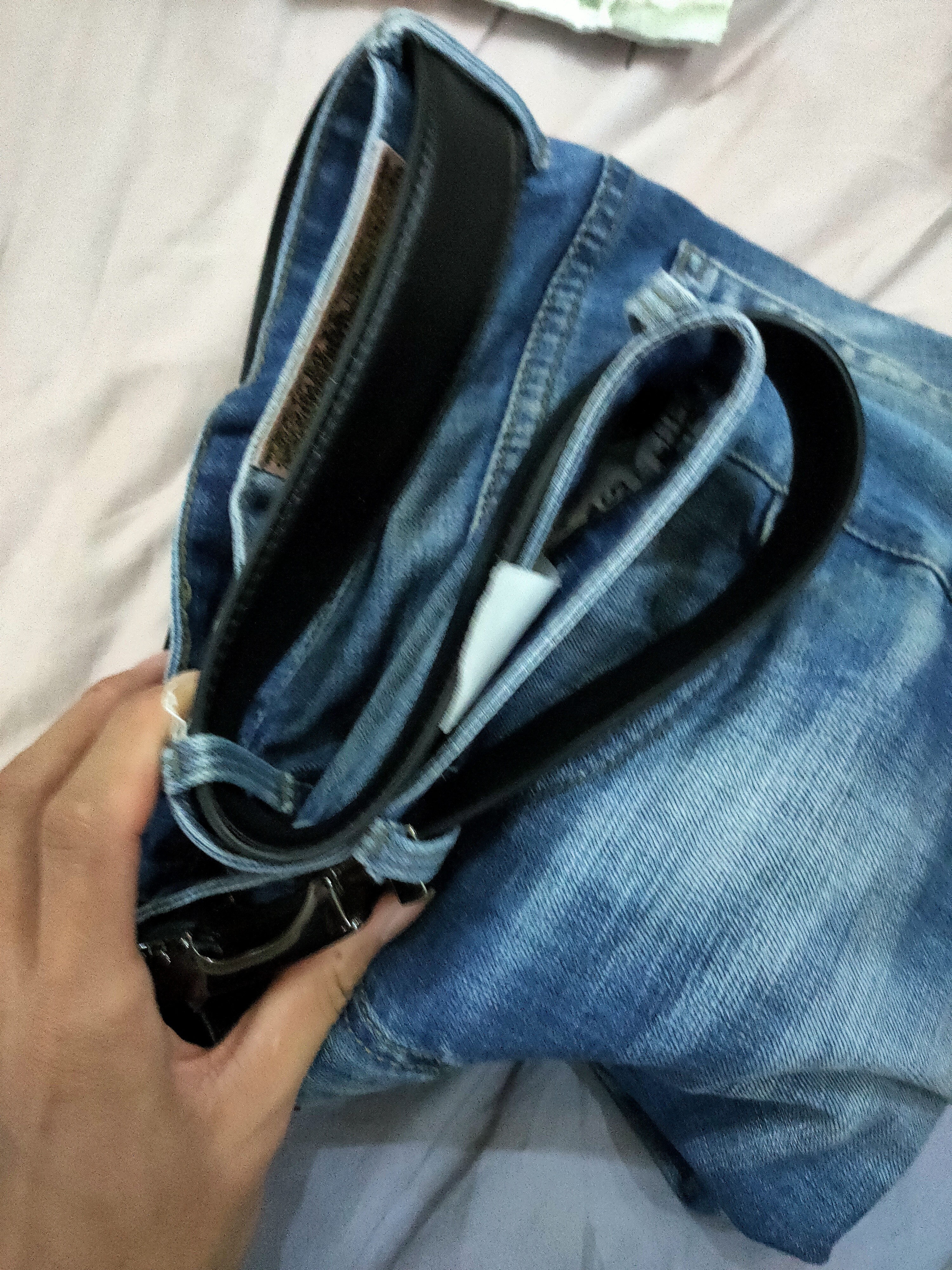 稻草人男士皮带自动扣真牛皮商务腰带休闲潮流裤带生日礼物送男生爸爸 实拍图